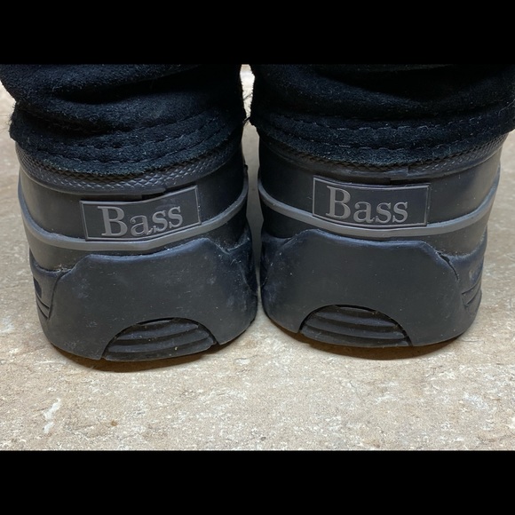 Bass Snow Boots Womens sz 8 black duck - Picture 12 of 12